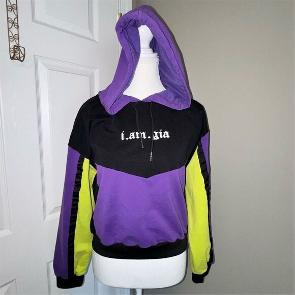 I.AM.GIA Rare Alcyone Cropped Hoodie Size S Graphic Street Style Streetwear - Picture 2 of 11